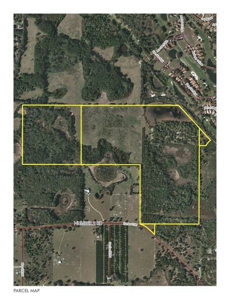 9025 Number 2 Rd, Howey-in-the-Hills, FL à vendre - Aérien – Image 2 sur 3