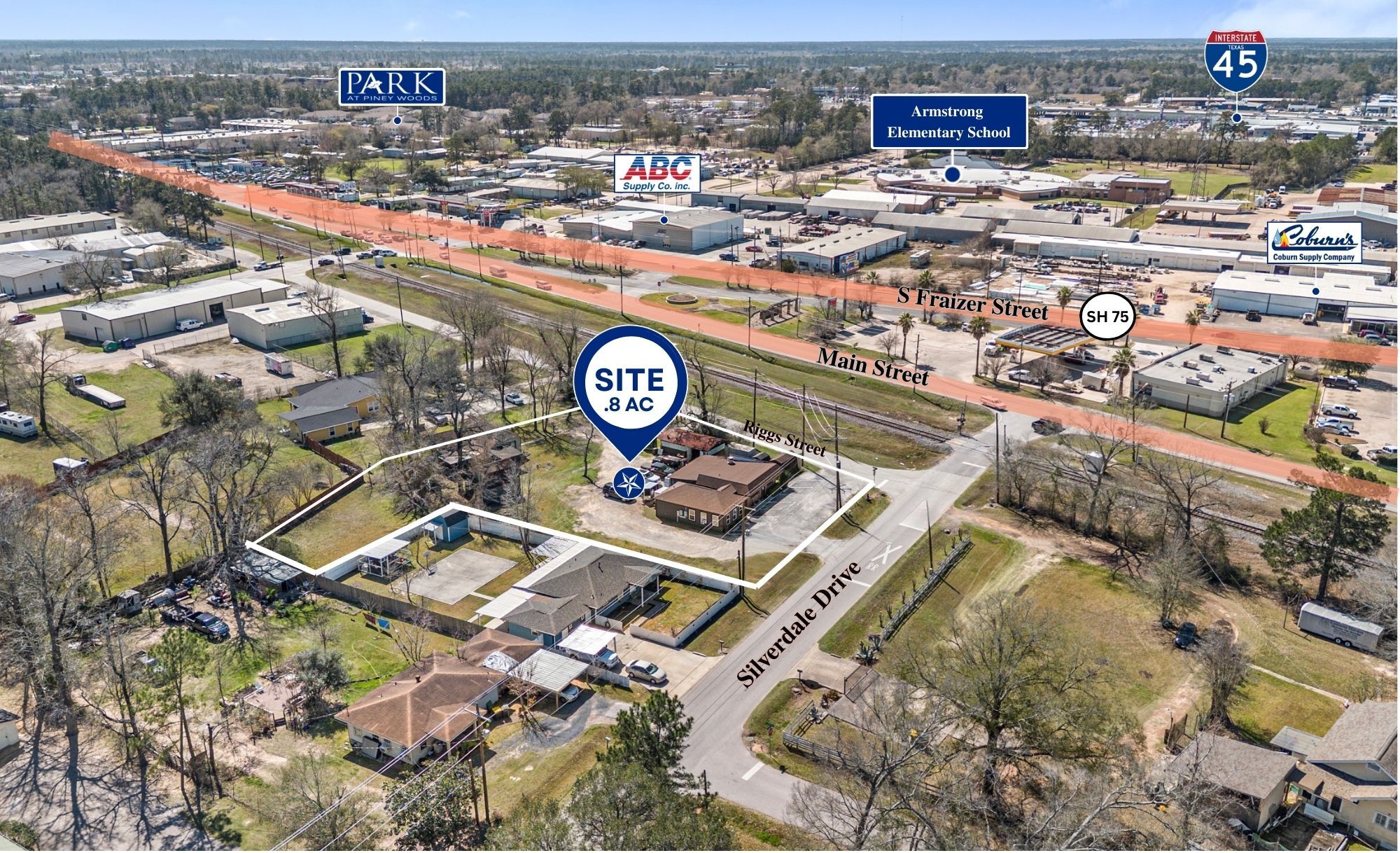 101 Silverdale Dr, Conroe, TX à vendre Photo principale– Image 1 sur 5