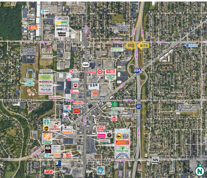 10201 W Lincoln Ave, West Allis, WI à vendre - Photo de l’immeuble – Image 3 sur 5