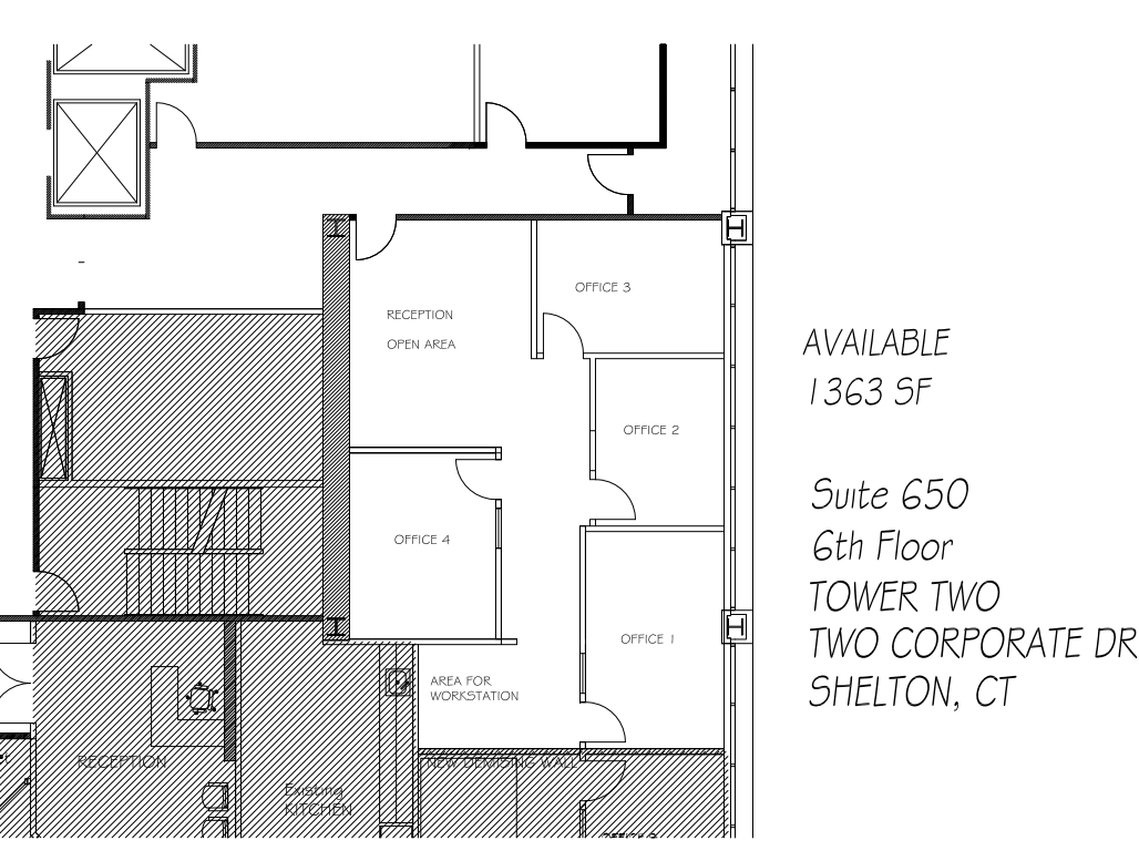 2 Corporate Dr, Shelton, CT à louer Plan d’étage– Image 1 sur 1