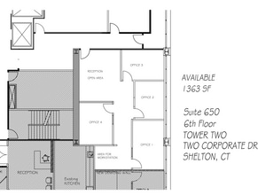 2 Corporate Dr, Shelton, CT à louer Plan d’étage– Image 1 sur 1