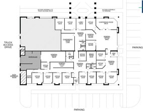 200 E Howard Ave, Des Plaines, IL à louer Plan d’étage– Image 2 sur 2