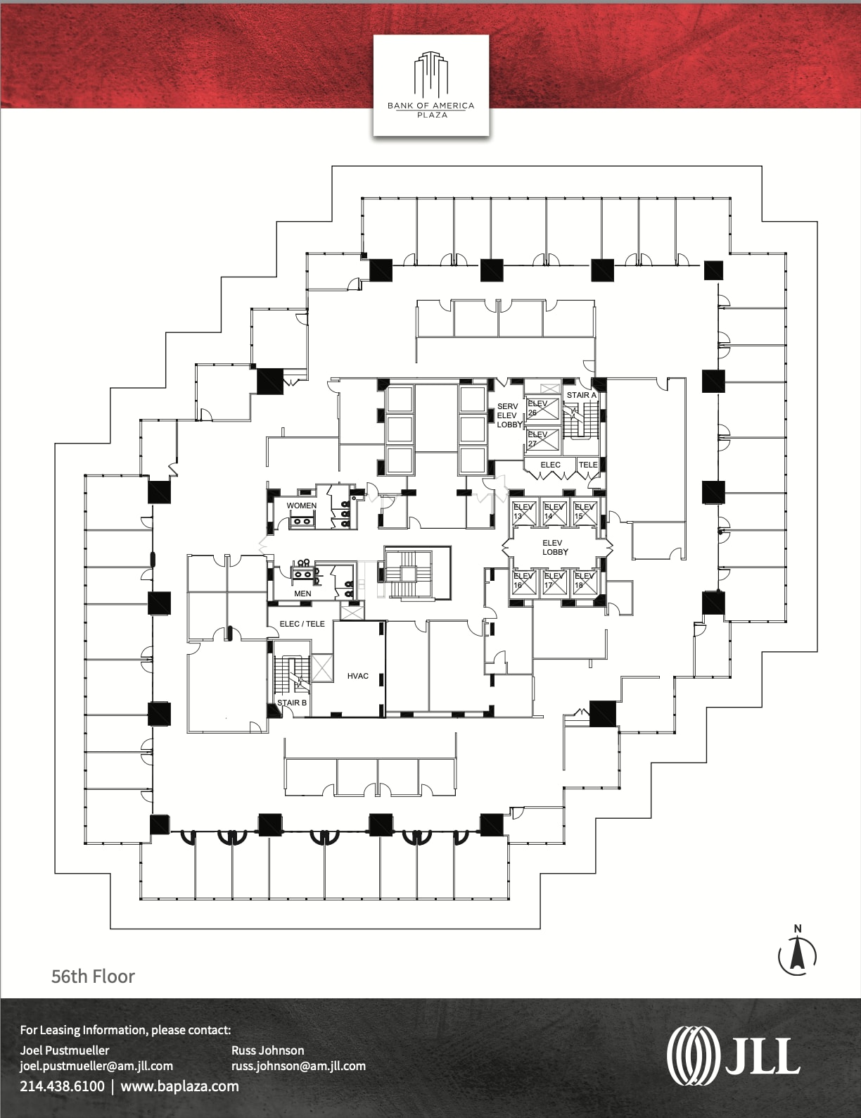 901 Main St, Dallas, TX à louer Plan d’étage– Image 1 sur 1