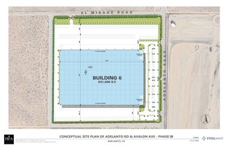 Plus de détails pour Adelanto Rd & Avalon Rd, Adelanto, CA - Industriel/Logistique à vendre
