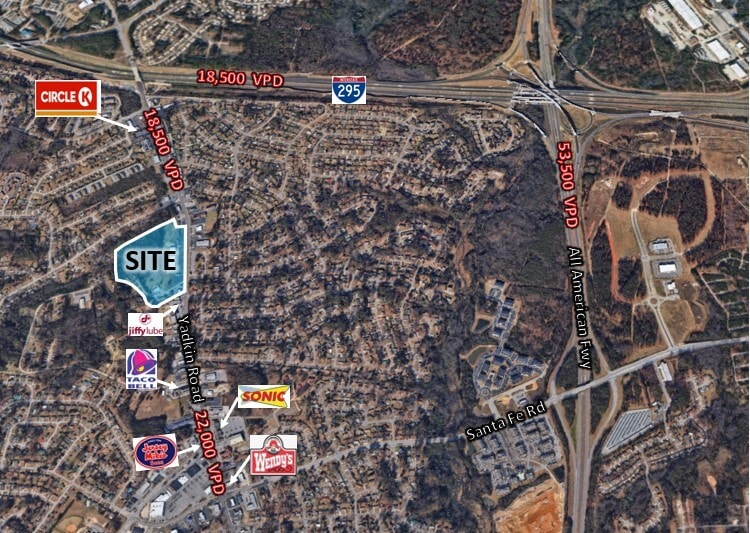 6105-6113 Yadkin Rd, Fayetteville, NC à vendre - Photo de l’immeuble – Image 2 sur 25
