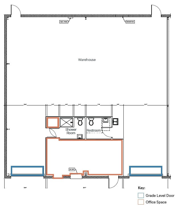 5105 Philips Hwy, Jacksonville, FL à louer Plan d’étage– Image 1 sur 1