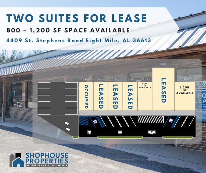 4409 Saint Stephens Rd, Eight Mile, AL à louer - Photo de l’immeuble – Image 1 sur 7