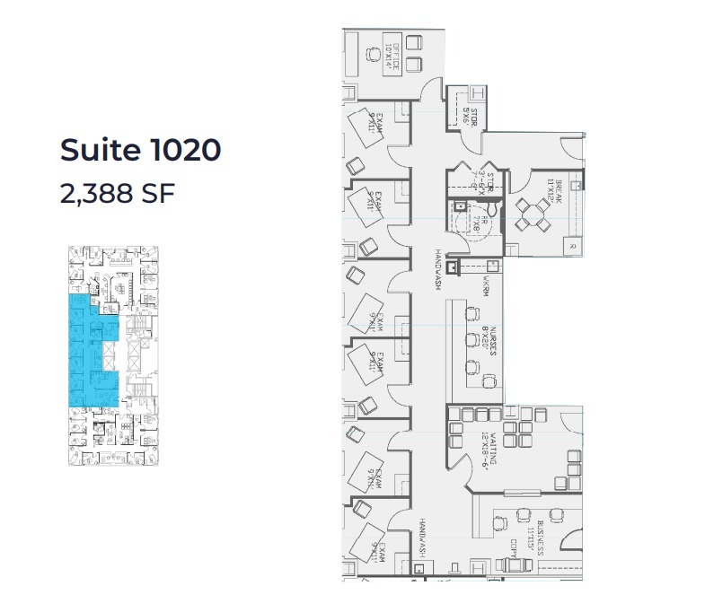4126 Southwest Fwy, Houston, TX à louer Plan d’étage– Image 1 sur 1