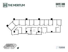 12221 Merit Dr, Dallas, TX à louer Plan d’étage– Image 1 sur 1