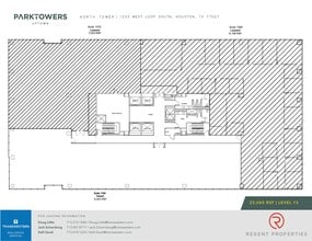 1233 West Loop S, Houston, TX à louer Plan d’étage– Image 1 sur 1