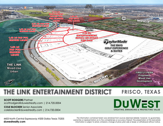 Plus de détails pour NWC PGA Pkwy & Mahard, Frisco, TX - Terrain à vendre
