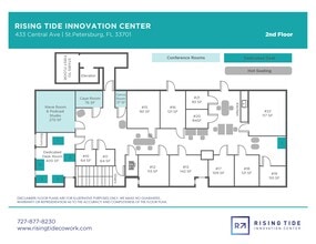 433 Central Ave, Saint Petersburg, FL à louer Plan d’étage– Image 1 sur 1