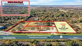Plus de détails pour 5000 S State Highway 6, Hearne, TX - Terrain à vendre