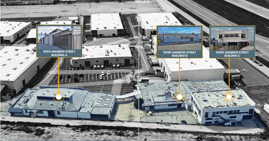 16214-16300 Lindbergh St @ VNY Airport portefeuille de 3 biens à vendre sur LoopNet.fr Photo de l’immeuble– Image 1 sur 14