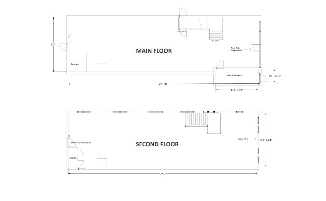 1312 SE 4th St, Minneapolis, MN à louer Plan d’étage– Image 1 sur 1