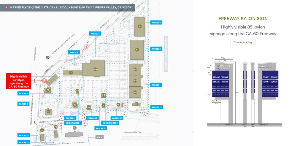 5520 30th St, Riverside, CA à louer - Plan de site – Image 2 sur 2