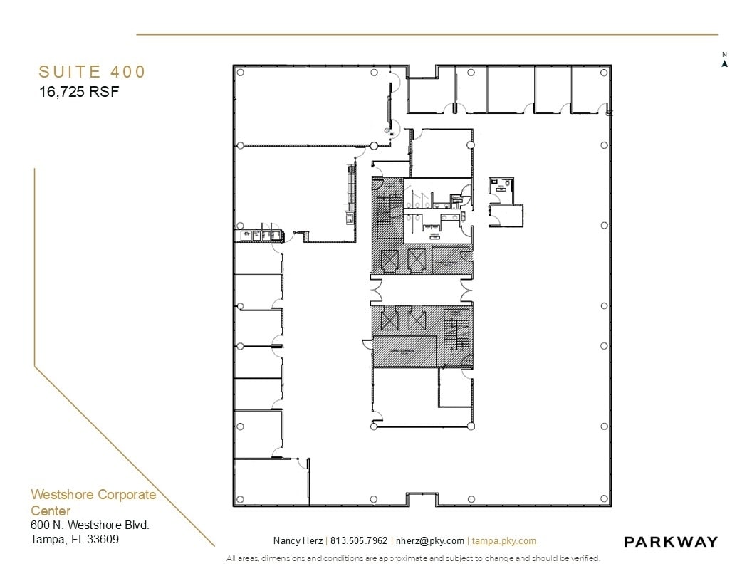 600 N Westshore Blvd, Tampa, FL à louer Plan d’étage– Image 1 sur 5