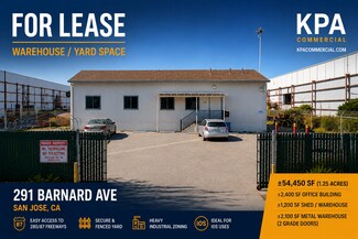 Plus de détails pour 291 Barnard Ave, San Jose, CA - Industriel/Logistique à louer