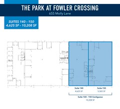 605 Molly Ln, Woodstock, GA à louer Plan de site– Image 1 sur 1