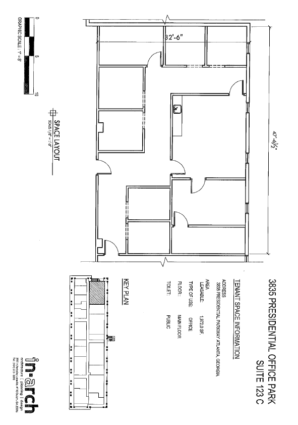 3815 Presidential Pky, Doraville, GA à louer Plan d’étage– Image 1 sur 1