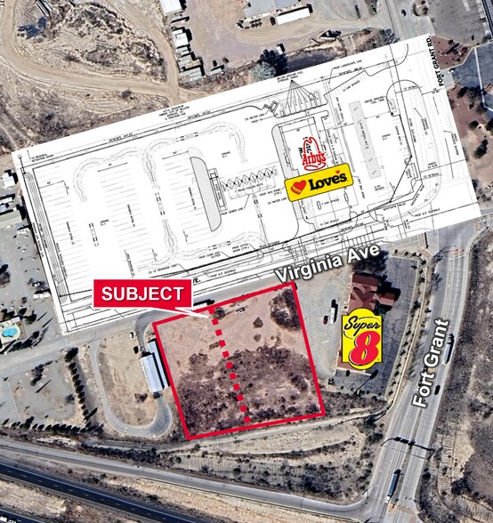 I-10 & Fort Grant Rd, Willcox, AZ à vendre - Photo de l’immeuble – Image 2 sur 3