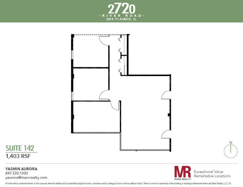 2720 S River Rd, Des Plaines, IL à louer Plan d’étage– Image 1 sur 12