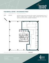 1055 Dunsmuir St, Vancouver, BC à louer Plan d’étage– Image 2 sur 2