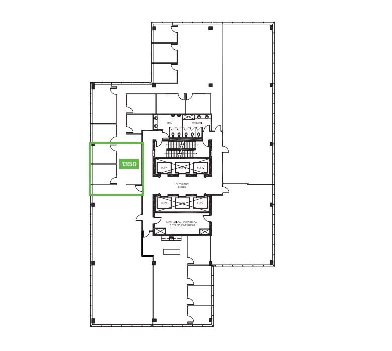 10130 103 St NW, Edmonton, AB à louer Plan d’étage– Image 1 sur 1