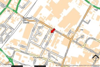 Cross St, Burton On Trent à louer Carte– Image 2 sur 2