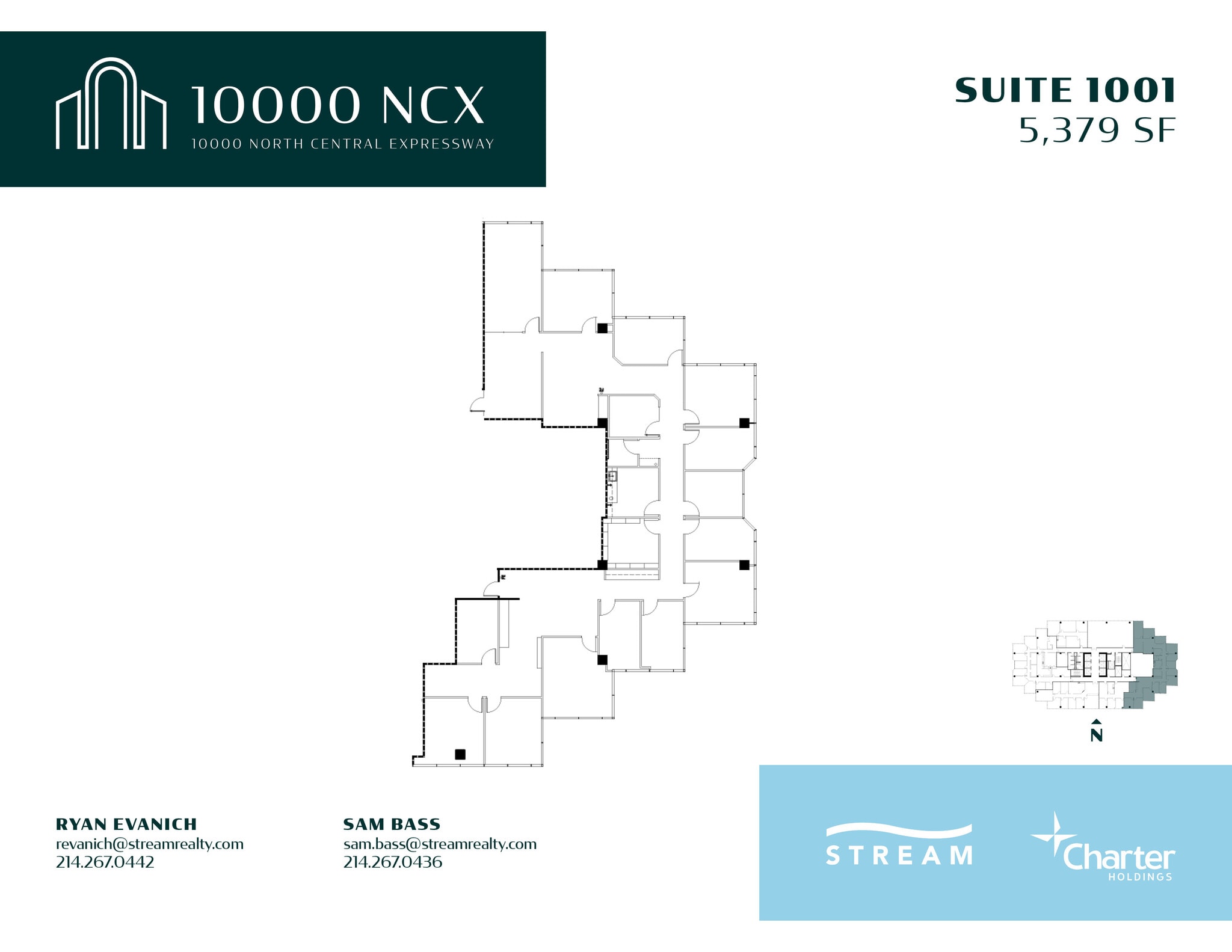 10000 N Central Expy, Dallas, TX à louer Plan d’étage– Image 1 sur 1