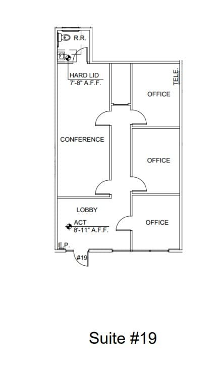 3400 W Desert Inn Rd, Las Vegas, NV à louer Plan d’étage– Image 1 sur 1