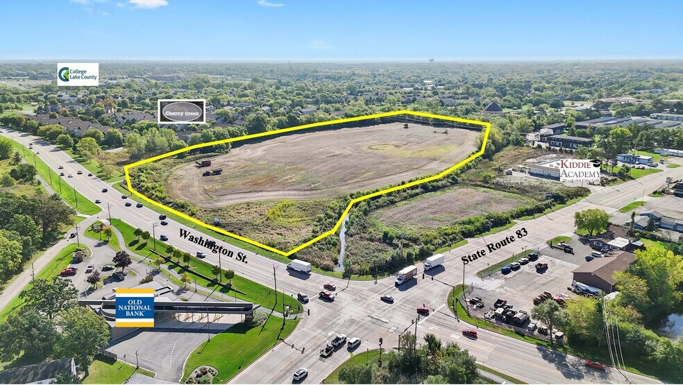20335 W Washington St, Grayslake, IL à vendre - Aérien – Image 2 sur 13