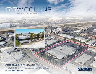 Plus de détails pour 1717 W Collins Ave, Orange, CA - Industriel/Logistique à louer