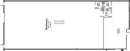 13300 McCormick Dr, Tampa, FL à louer Plan d’étage– Image 1 sur 3