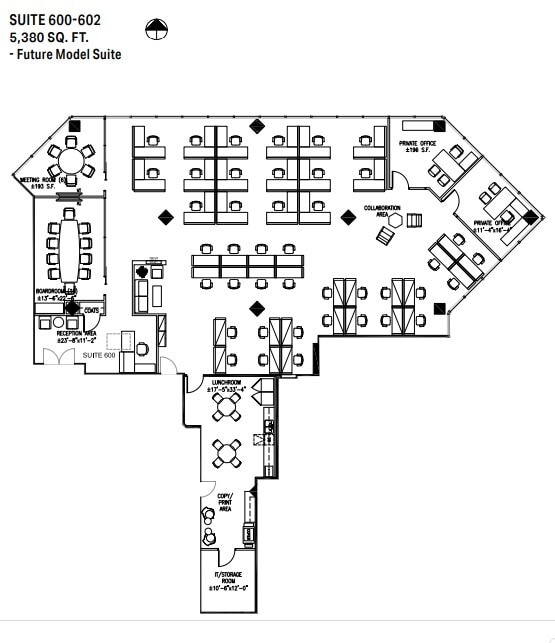 5090 Explorer Dr, Mississauga, ON à louer Plan d’étage– Image 1 sur 1