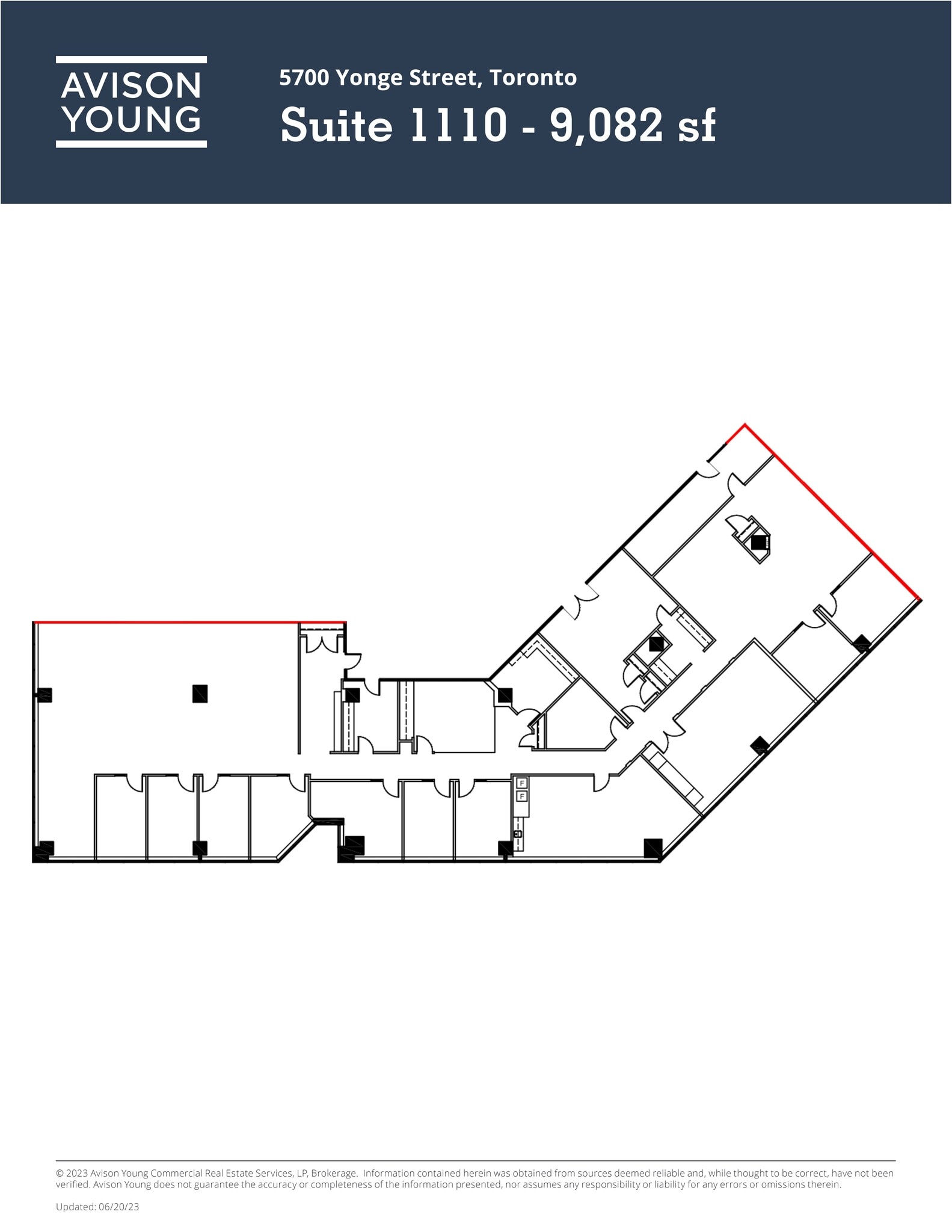 5700 Yonge St, Toronto, ON à louer Plan de site– Image 1 sur 1