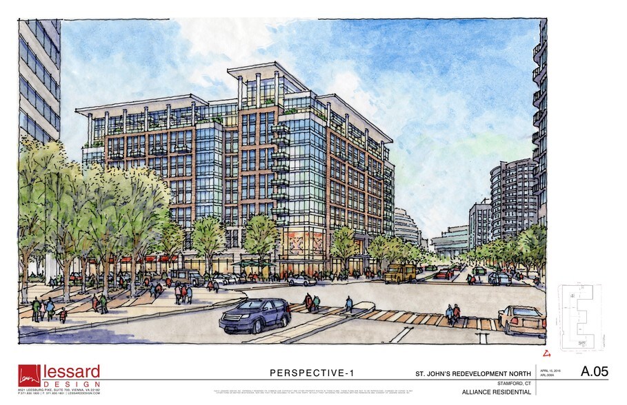 100 Tresser Blvd, Stamford, CT à louer - Photo de l’immeuble – Image 2 sur 16
