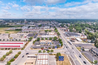 211-215 S Larkin Ave, Joliet, IL - VUE AÉRIENNE  vue de carte