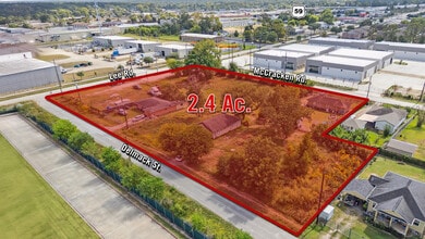 14909 Lee Rd, Houston, TX - VUE AÉRIENNE vue de carte - Image1