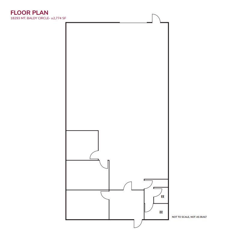 18231-18259 Mount Baldy Cir, Fountain Valley, CA à louer Plan d’étage– Image 1 sur 1
