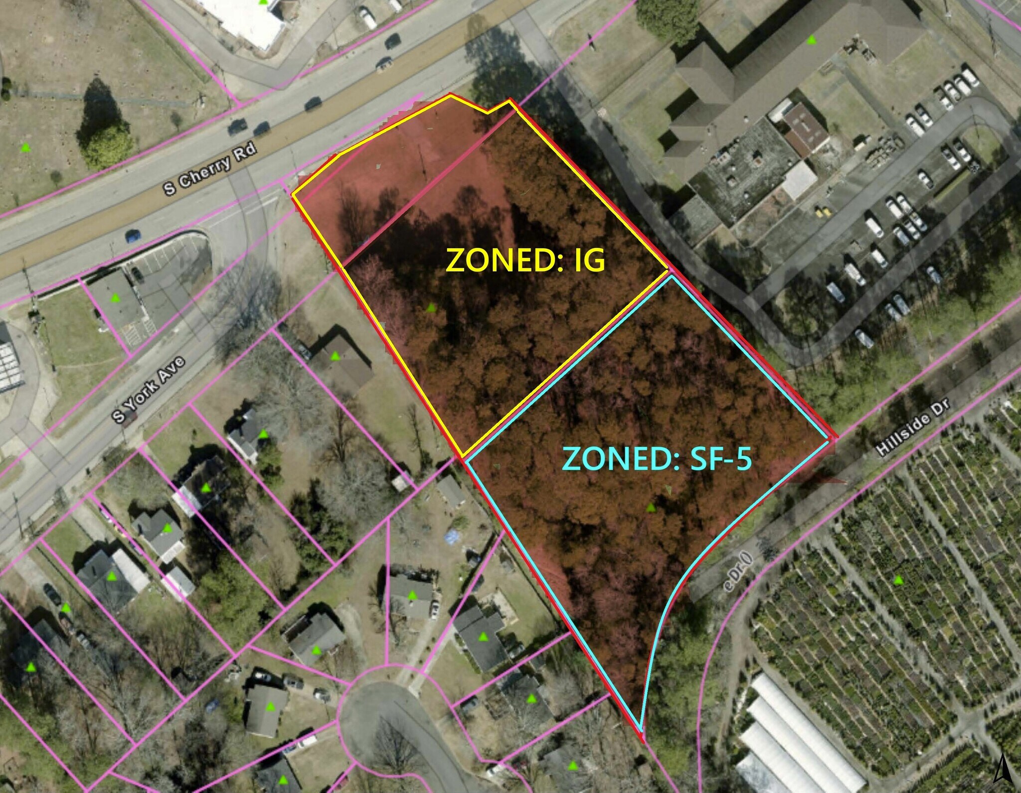 549 S Cherry Rd, Rock Hill, SC à vendre Photo de l’immeuble– Image 1 sur 4