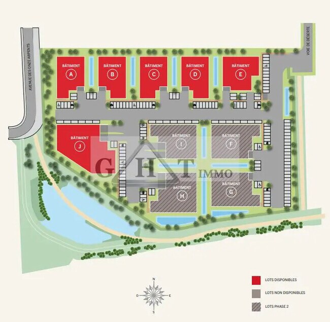 Plus de détails pour Bureau, Industriel/Logistique à louer