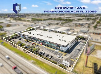 Plus de détails pour 870 SW 12th Ave, Pompano Beach, FL - Bureau, Local commercial à louer