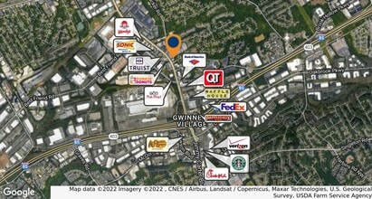 5929-5947 Jimmy Carter Blvd, Norcross, GA à louer Carte– Image 2 sur 8
