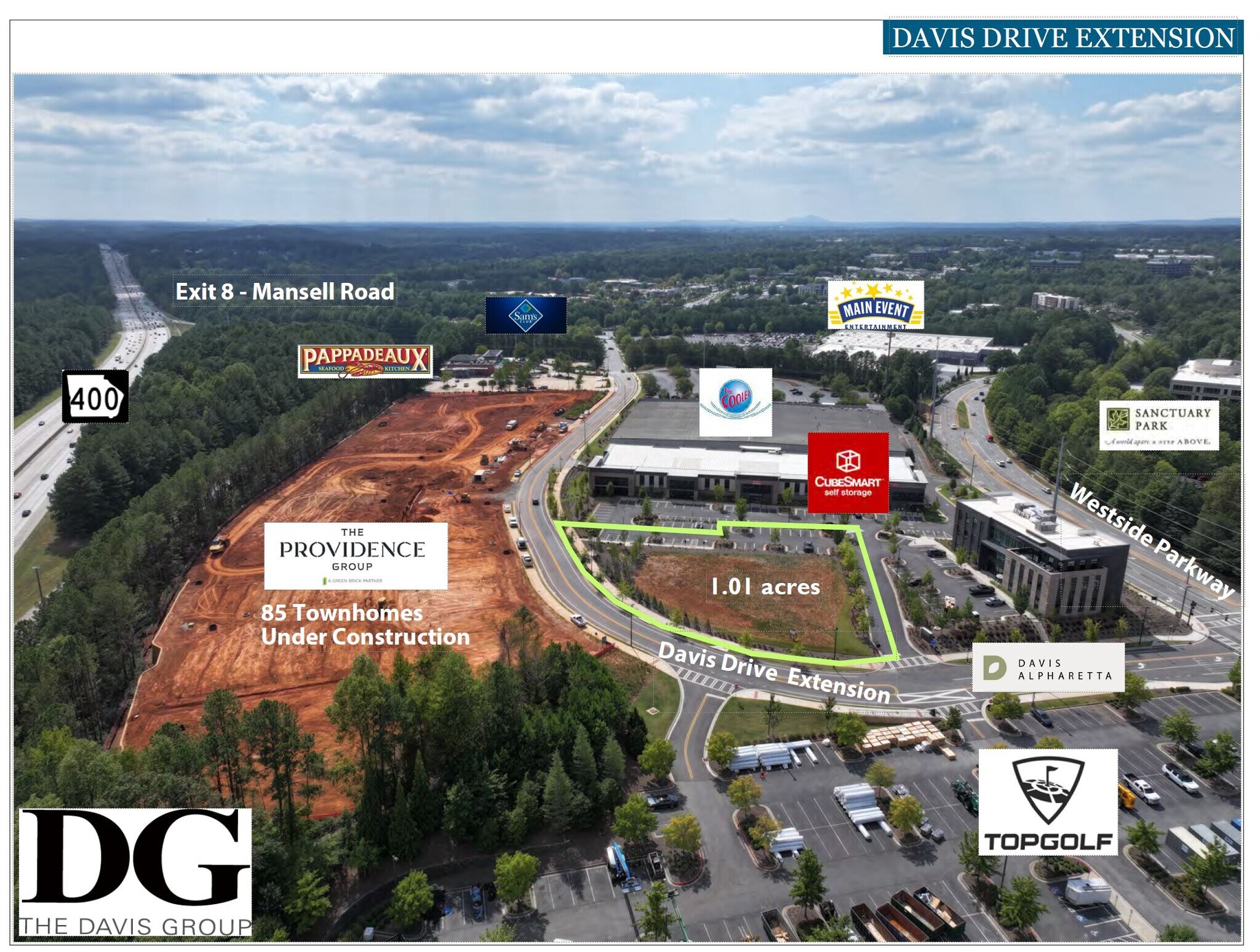 11510 Davis Dr, Alpharetta, GA à vendre Aérien– Image 1 sur 5