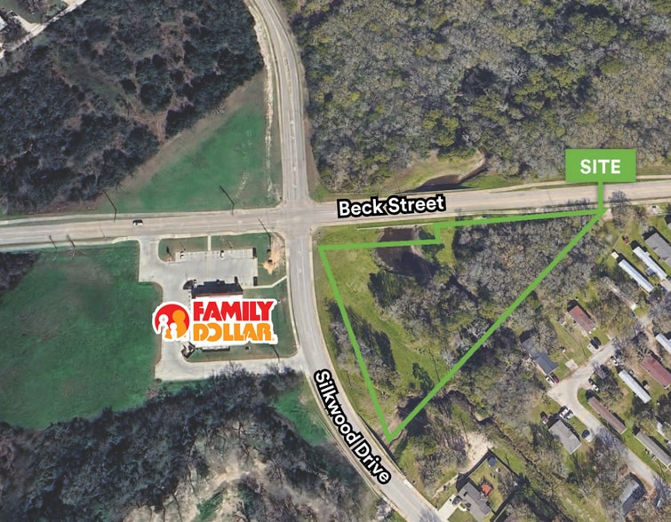 Beck Street & Silkwood Drive, Bryan, TX à vendre - Aérien – Image 2 sur 6