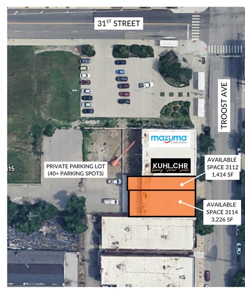 3104-3116 Troost Ave, Kansas City, MO à louer - Photo de l’immeuble – Image 2 sur 11