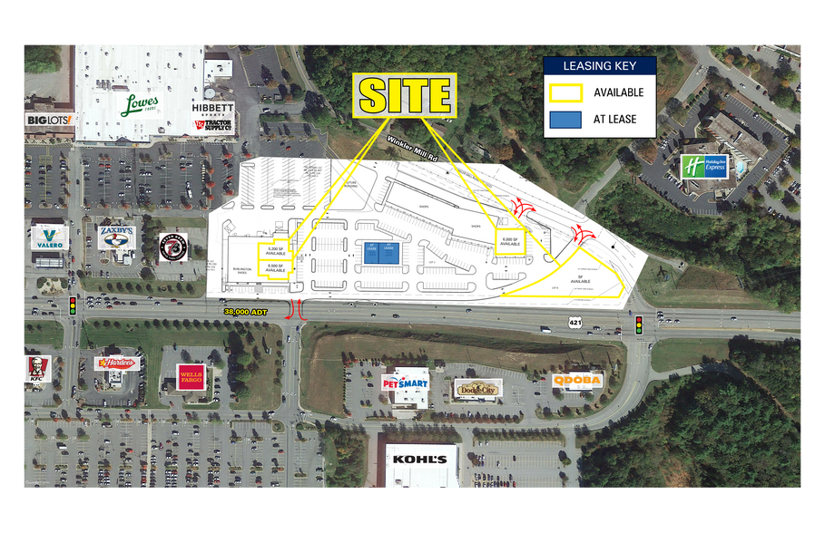 US Hwy 421 & Winkler Mill rd, Wilkesboro, NC à louer - Aérien – Image 2 sur 3