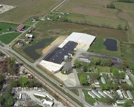 604 Railroad Ave, Osgood, IN - VUE AÉRIENNE vue de carte