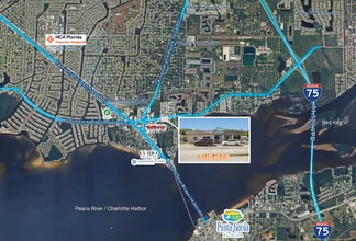 23309 Harbor View Rd, Port Charlotte, FL - Vue aérienne  vue de carte - Image1